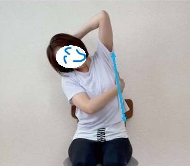 頸部のストレッチ